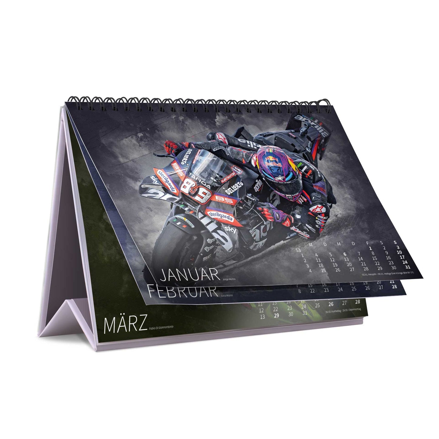 Tischkalender Motorrad Grand Prix Artwork - 2027
