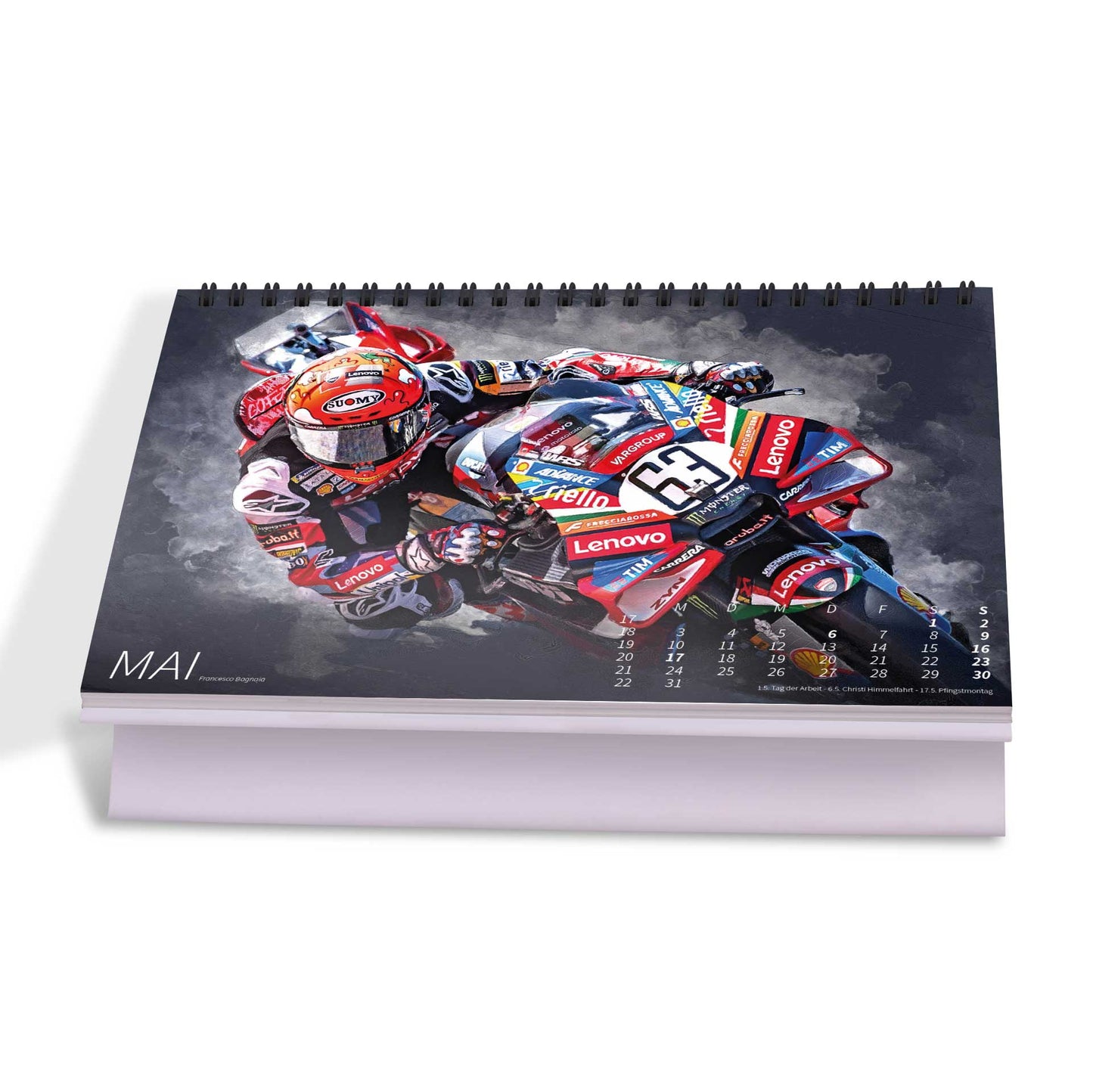 Tischkalender Motorrad Grand Prix Artwork - 2027