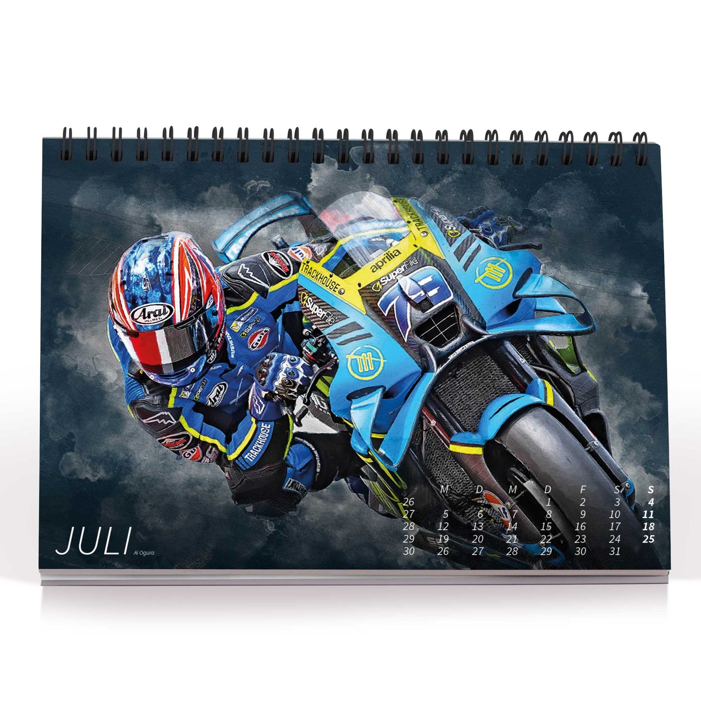 Tischkalender Motorrad Grand Prix Artwork - 2027