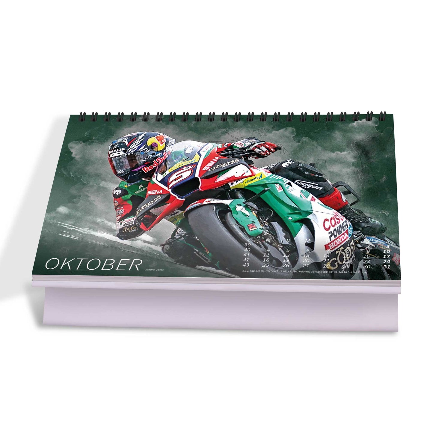 Tischkalender Motorrad Grand Prix Artwork - 2027