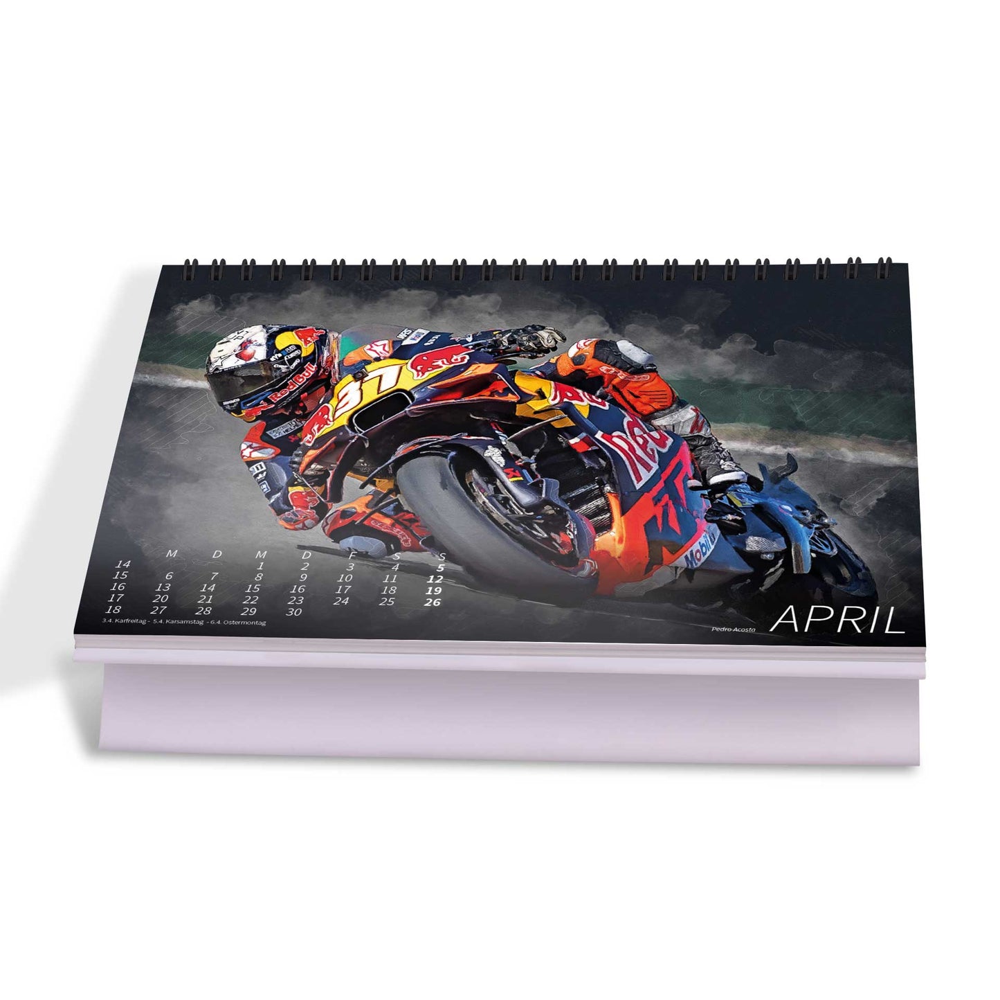 Tischkalender Motorrad Grand Prix Artwork - 2026