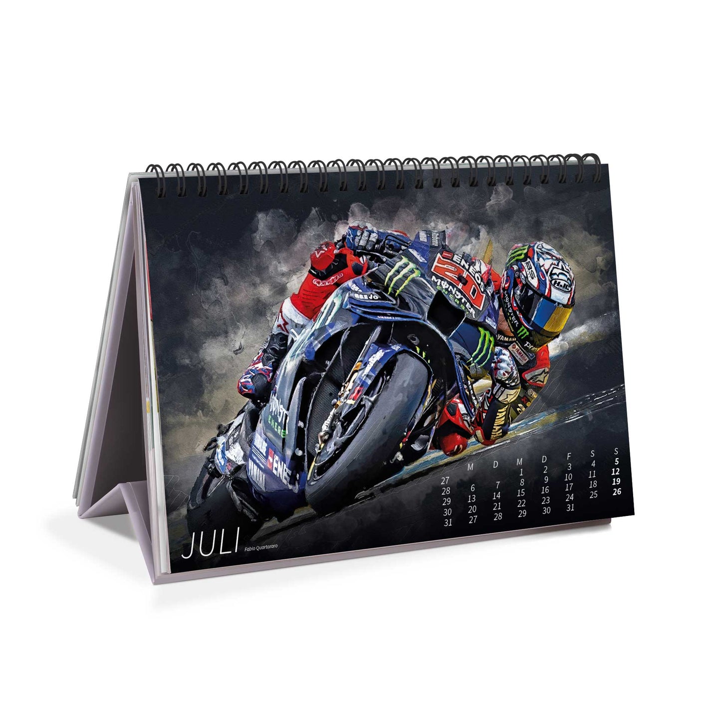 Tischkalender Motorrad Grand Prix Artwork - 2026