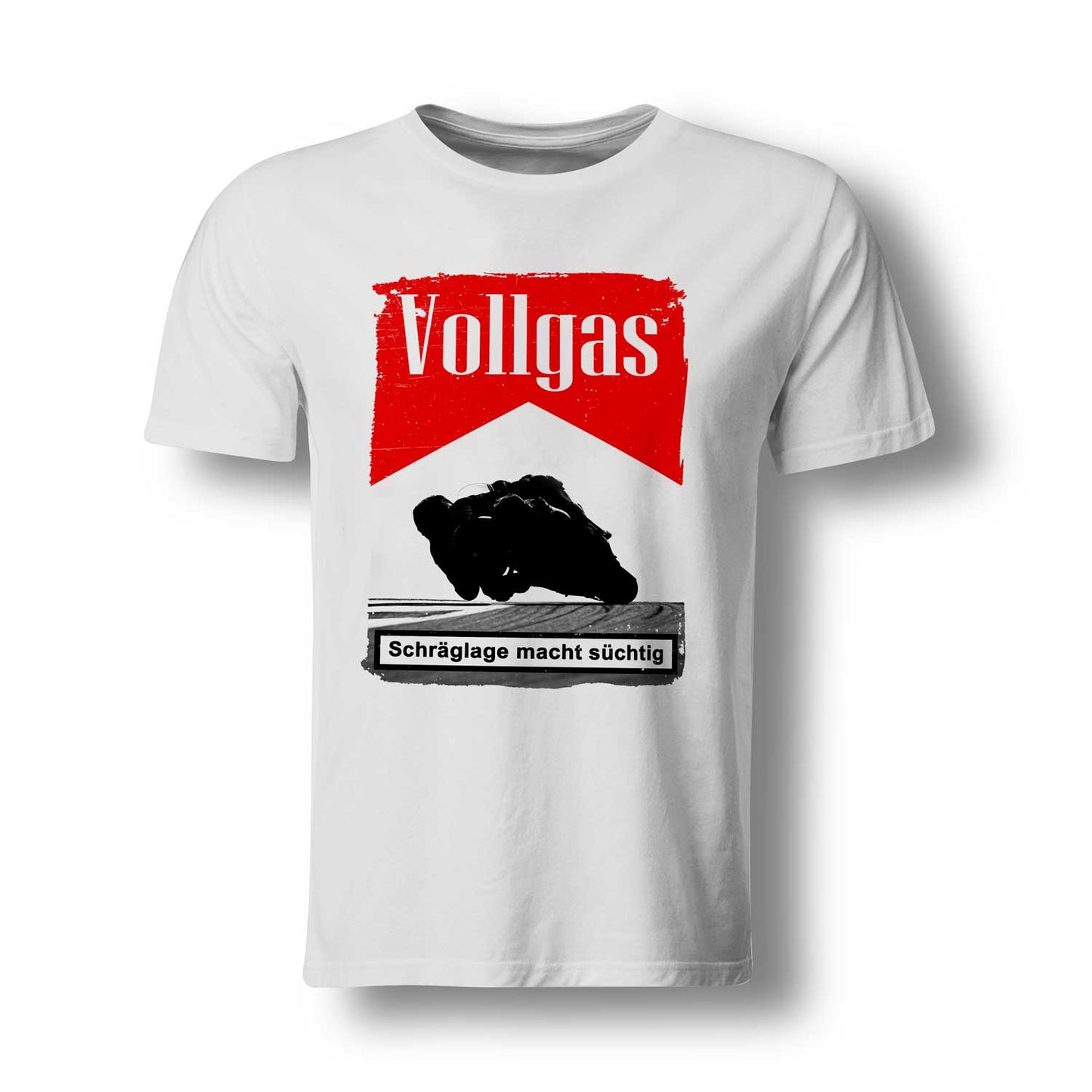 "VOLLGAS - Sucht" - Shirt - off white