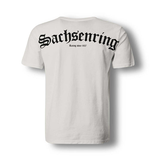 Sachsenring "oldschool" - Premium Shirt - weiß