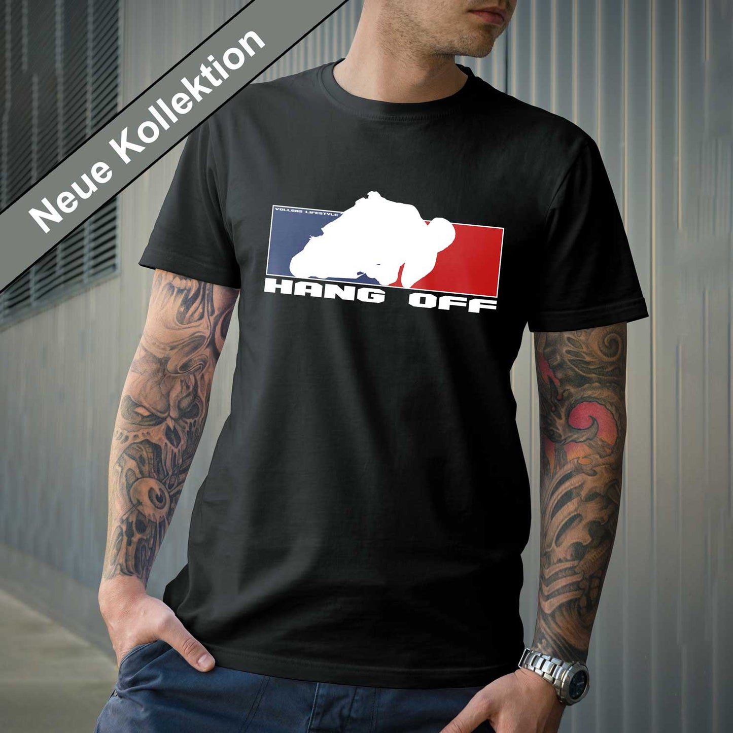 HANG OFF - Vollgas Lifestyle - Premium Shirt