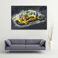 Leinwand Kunstdruck - Valentino Rossi - "Il Dottore" - VR87