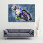 Leinwand Kunstdruck - Valentino Rossi - "Joker" - VR88