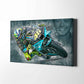 Leinwand Kunstdruck - Valentino Rossi - "Valentino" - VR94