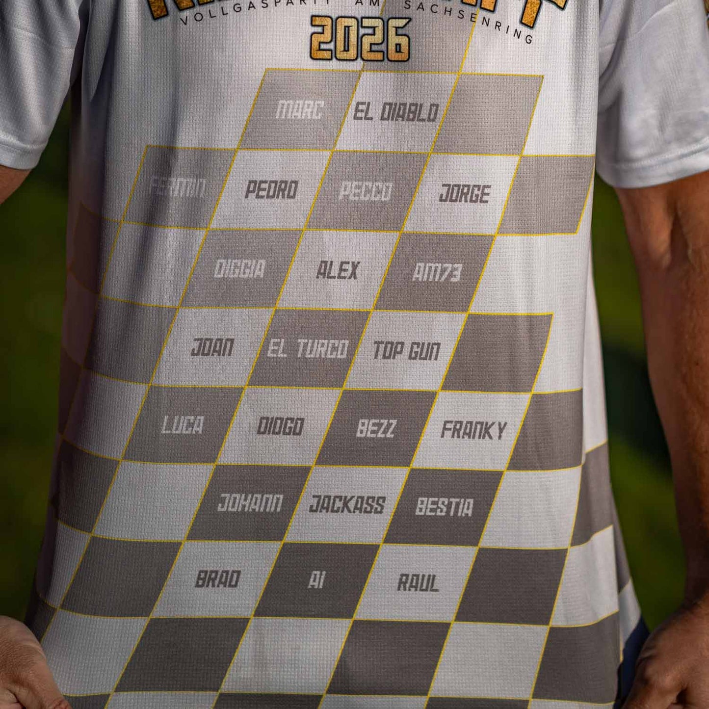 Limitiertes Sachsenring Shirt "RINGKAMPF 2026" inkl. Armband - nur 500 Stück