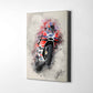 Leinwanddruck Artwork - Casey Stoner - "King of the Duc" - CS01