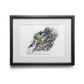 Valentino Rossi - Laguna Seca 2010 - Kunstdruck gerahmt - 40 x 30  cm