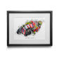 Valentino Rossi - Ducati 2011 - Kunstdruck gerahmt - 40 x 30  cm