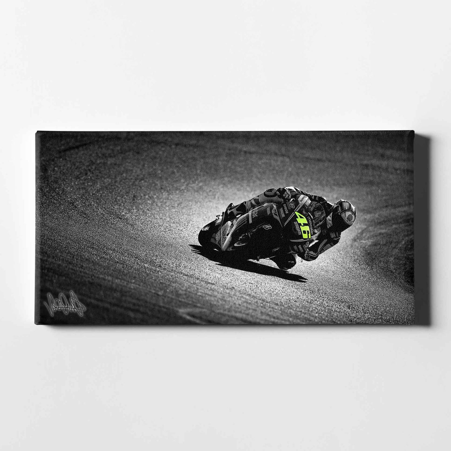 Leinwand - Kunstdruck - Valentino Rossi - "46" - VR09