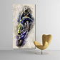 Leinwand Kunstdruck - Valentino Rossi - the King II - VR43