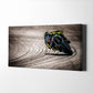 Leinwand Kunstdruck - Valentino Rossi - "riding" - VR50