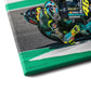 Leinwand Kunstdruck -  Valentino Rossi - Katar 2021 - VR77